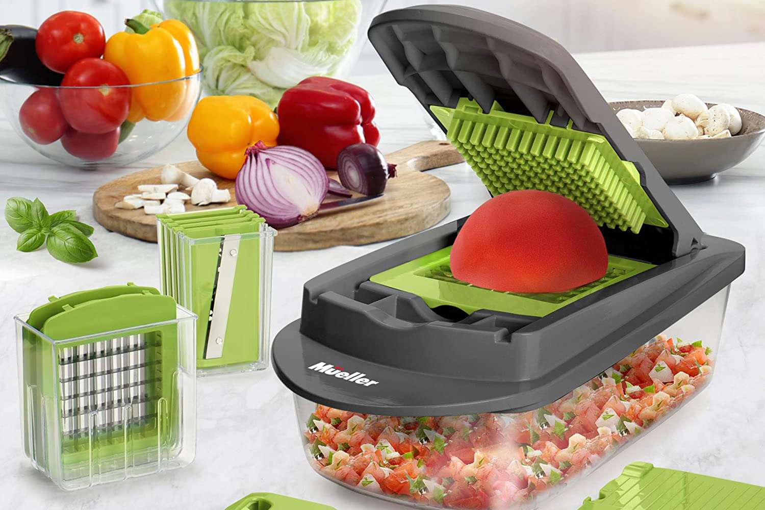 CutMaster™ PICADOR Y CORTADOR DE VERDURAS Y FRUTAS