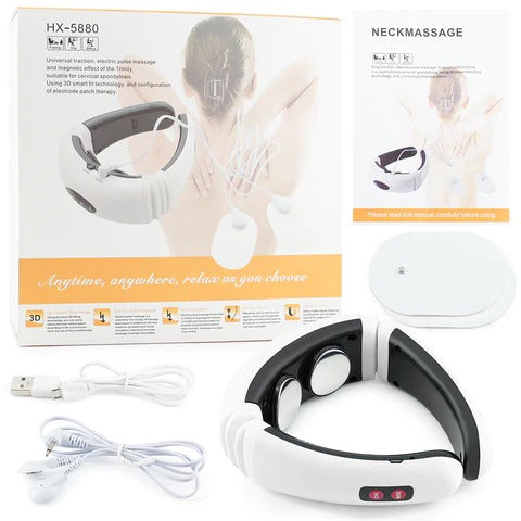 NECK SPA MASAJEADOR INALÁMBRICO RECARGABLE