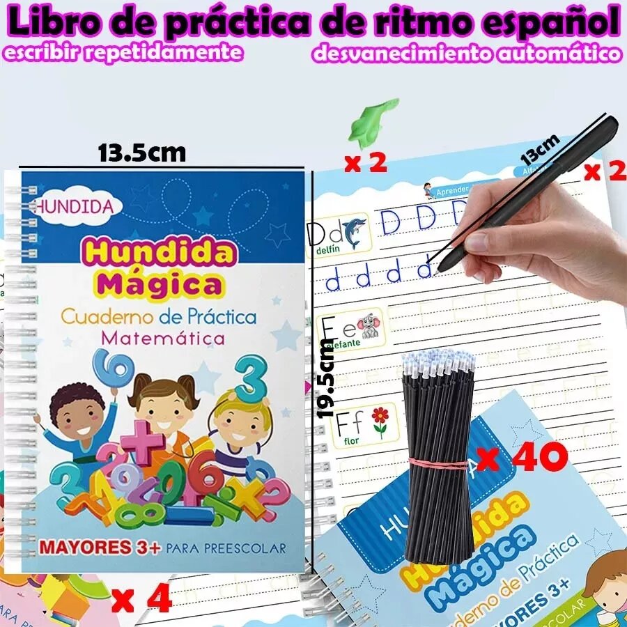 Libros caligrafia magico